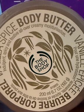 The Body Shop Vanilla Spice Body Butter - Cream & Brown